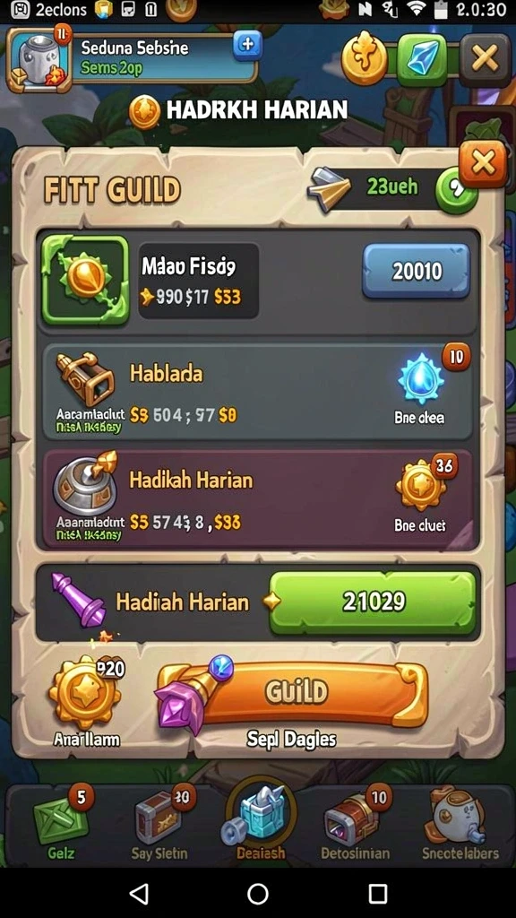 555f - Screenshot menunjukkan mode multiplayer yang seru dan menarik.