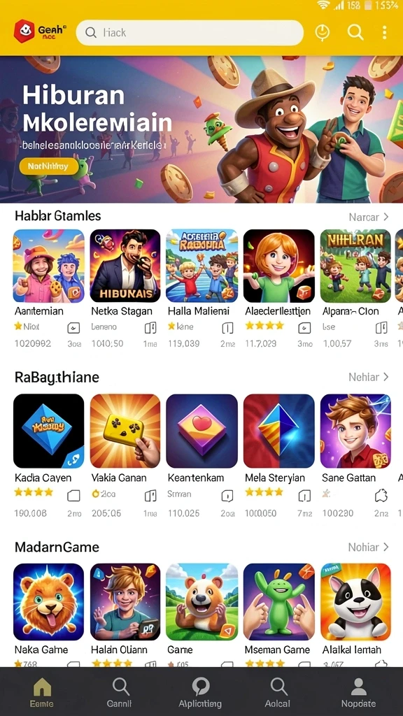 kudetabet98 - Tampilan utama aplikasi KUDETABET98 yang menarik dan modern.
